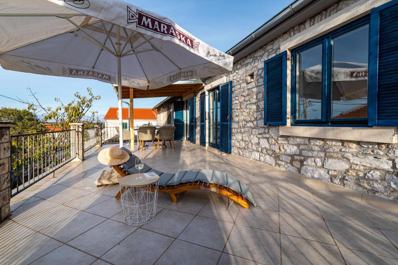 Ferienhaus Kuca Marija - Traditionelles Steinhaus Bei Zadar Debeljak Eksteriør billede